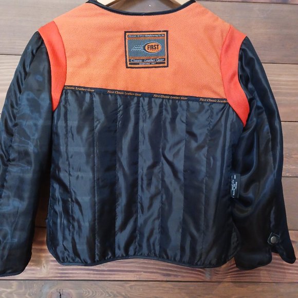 NWOT AUTHENTIC MOTORCYCLE Unisex Jacket w/thinsulate liner FIRST CLASSICS Sz S - Picture 4 of 15